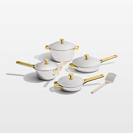 Our Place Titanium Pro Gold 10-Piece Cookware Set