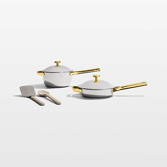 Our Place Titanium Pro Gold Mini Cookware Duo