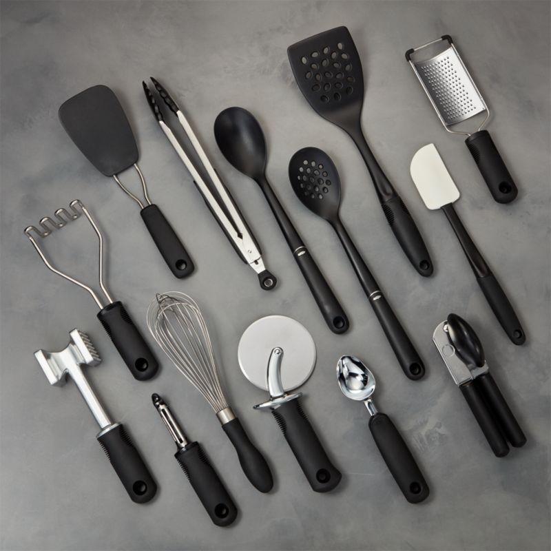 OXO Good Grips 15-Piece Everyday Kitchen Utensil Set – Big Daddy Supply  House