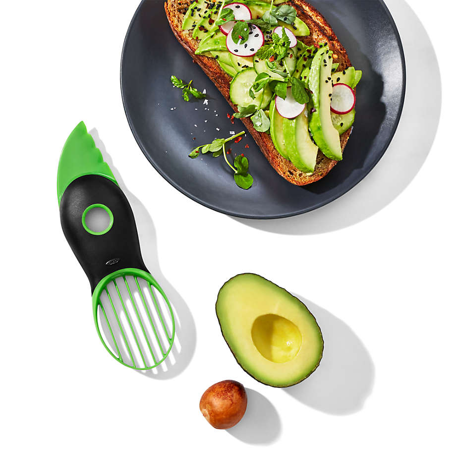 OXO 3-in-1 Avocado Tool + Reviews, Crate & Barrel