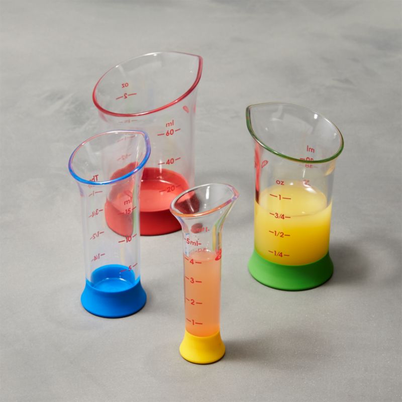 OXO Good Grips 7-Piece Color-Coded Beaker Measuring Cup Set