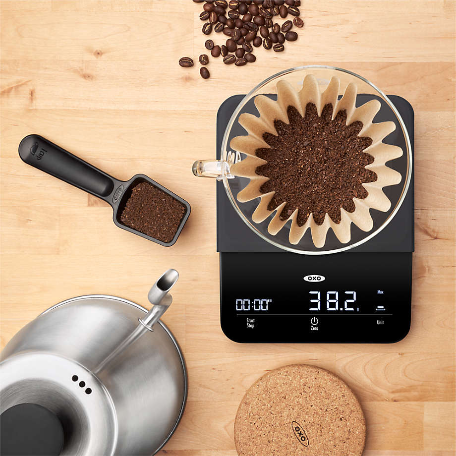 OXO 6lb Precision Coffee Scale with Timer - Black