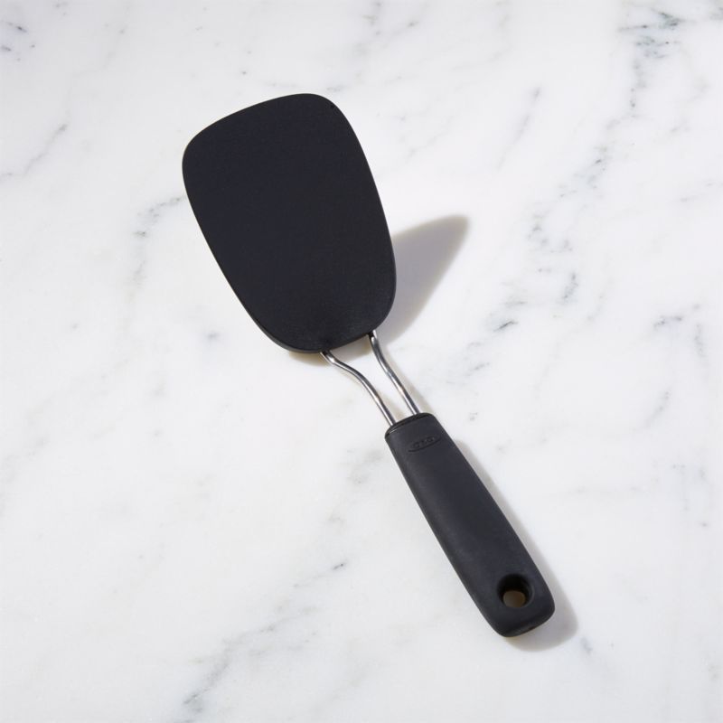 OXO Good Grips Large Nylon Flexible Turner - Black - Spoons N Spice