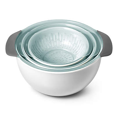 OXO 9-Piece Nesting Bowls, Colanders and Lids Set + Reviews