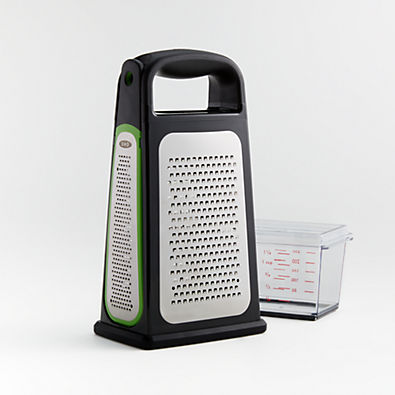 View OXO ® Box Grater with Removable Zester details