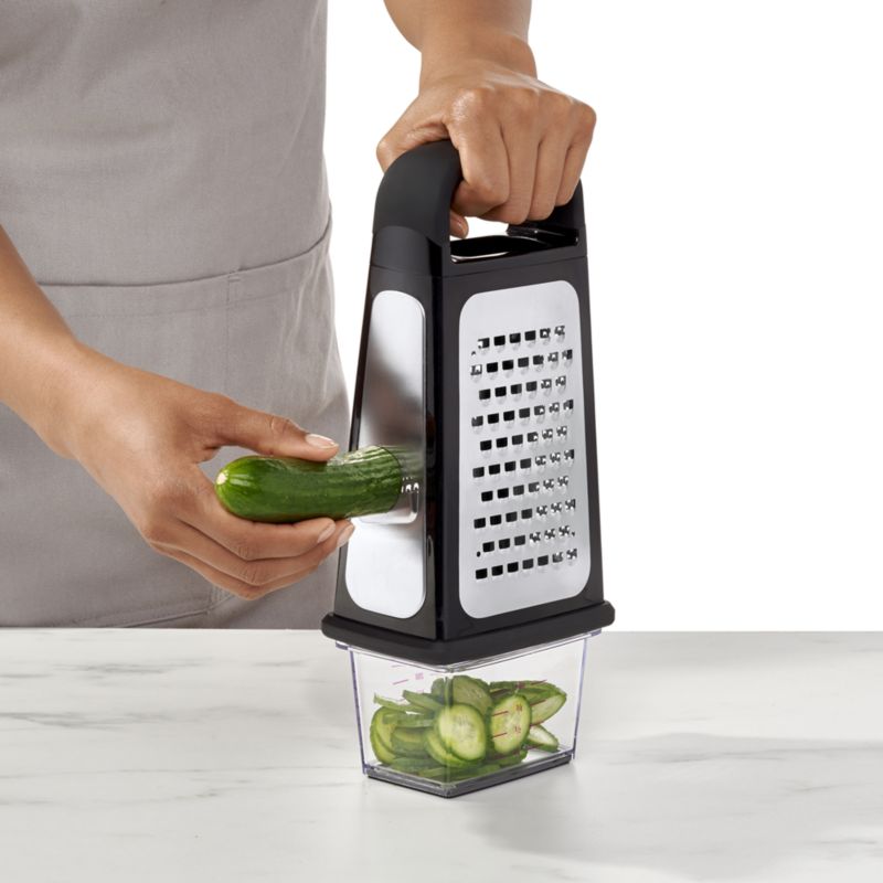 OXO ® Box Grater with Removable Zester - image 4 of 10