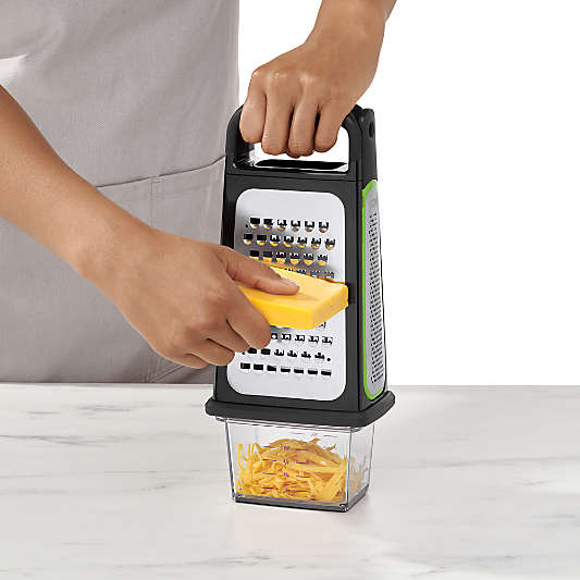 OXO ® Box Grater with Removable Zester