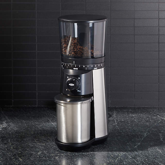 OXO Brew Conical Burr Coffee Grinder , Silver - 8717000