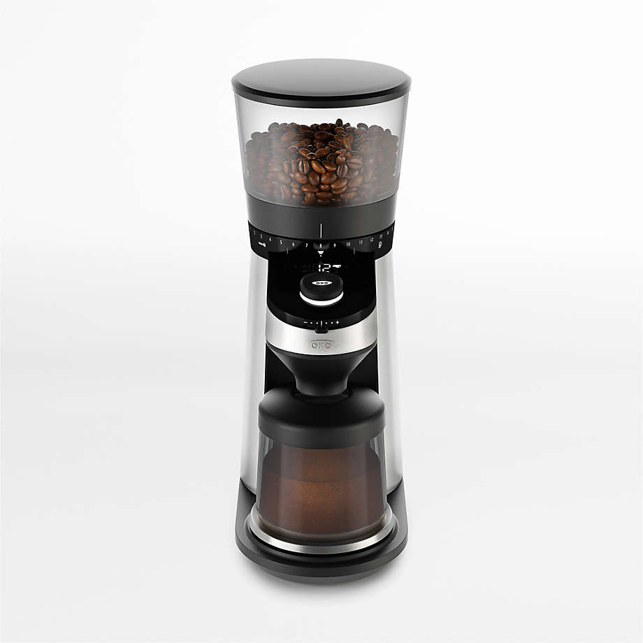 OXO Brew Conical Burr Coffee Grinder , Silver