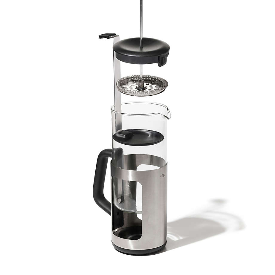 OXO Brew French Press with Grounds Lifter + Reviews