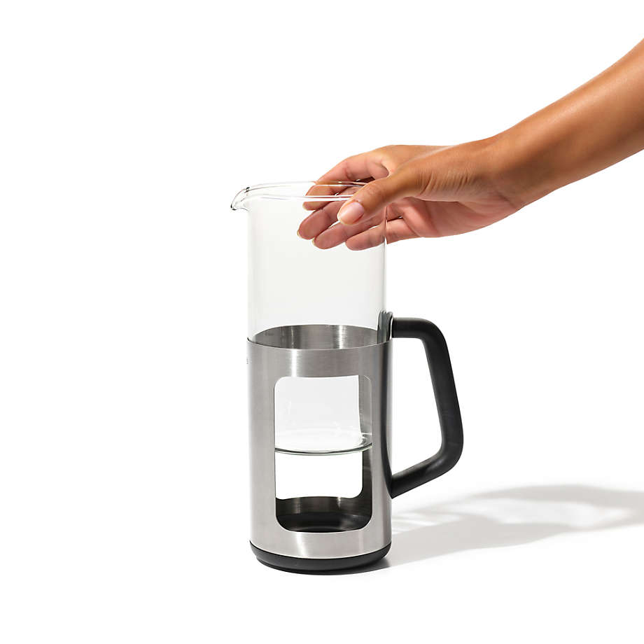 OXO Brew 8-Cup French Press with Grounds Lifter