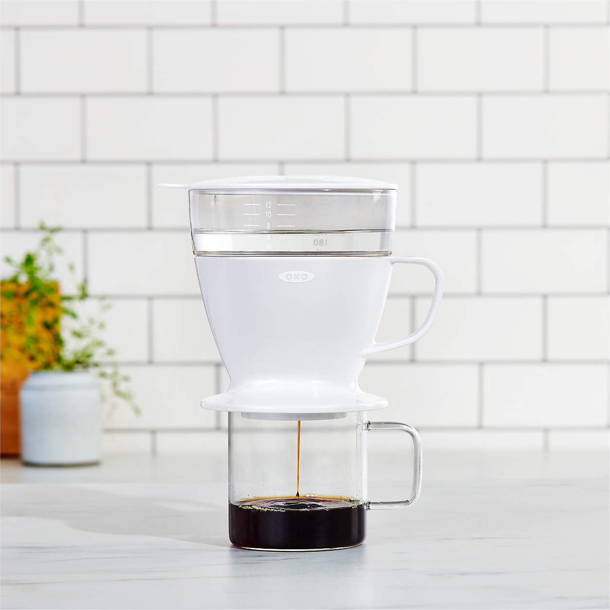 OXO Brew PourOver Coffee Maker + Reviews Crate & Barrel