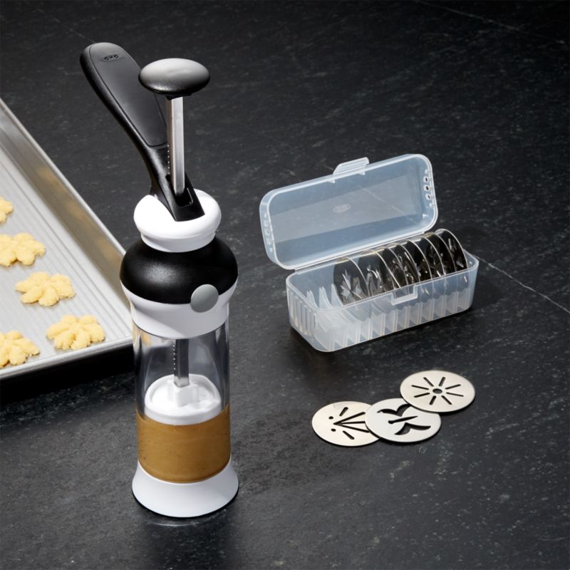 OXO ® Cookie Press with Disk Storage Case