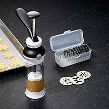 OXO Cookie Press with Disk Storage Case + Reviews | Crate & Barrel