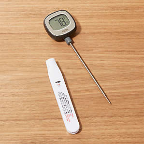 Polder Digital In-Oven Thermometer/Timer, Graphite color for sale online