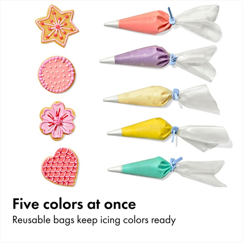 OXO Good Grips 15-Piece Reusable Decorating Kit - image 7 of 10