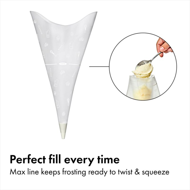 OXO Good Grips 15-Piece Reusable Decorating Kit - image 6 of 10