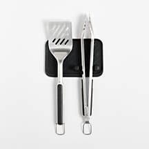 OXO Good Grips 3-Piece Grilling Tool Set + Reviews | Crate & Barrel