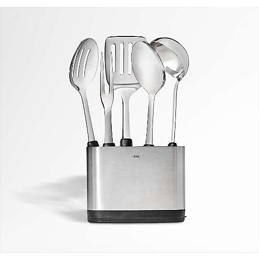 OXO ® Good Grips 6-Piece Kitchen Utensils Set with Holder