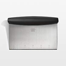 OXO Good Grips Bench Scraper + Reviews | Crate & Barrel
