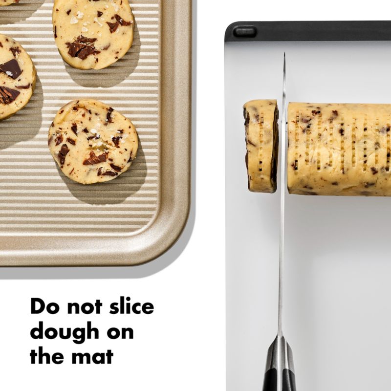 OXO Good Grips Slice and Bake Cookie Helper Silicone Mats, Set of 2 - image 8 of 9
