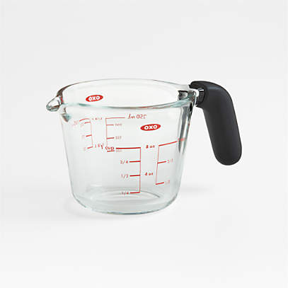 Crate & Barrel 1-Cup Glass Measuring Cup