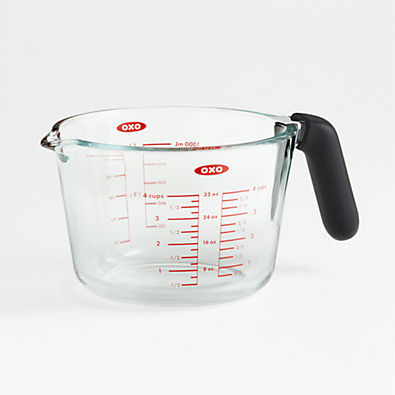 View OXO ® 4-Cup Glass Measuring Cup details