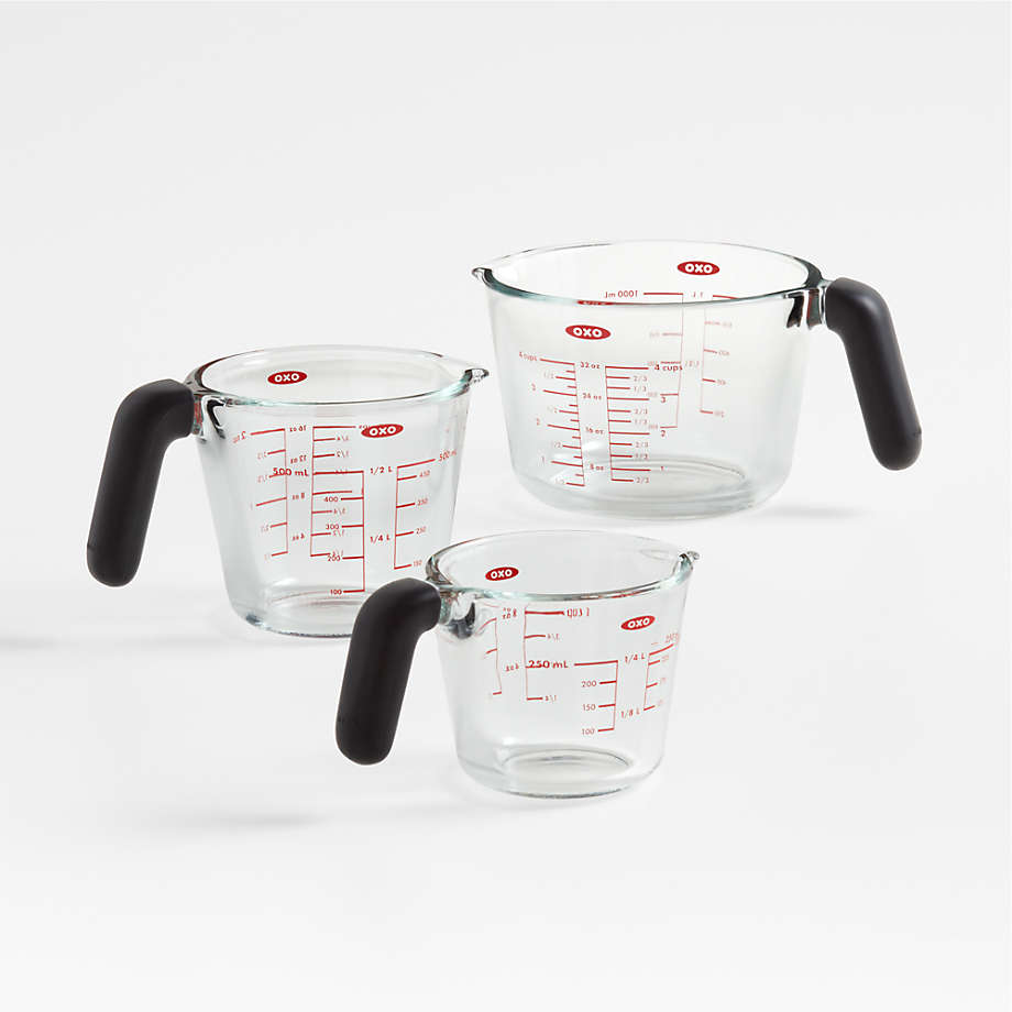 OXO Glass Measuring Cups | Crate & Barrel
