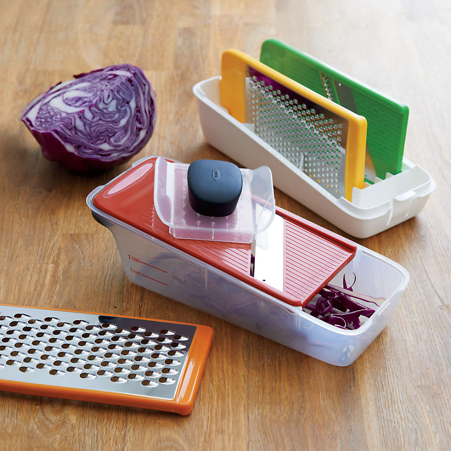 OXO Grate and Slice 6-Piece Flat Grater Set + Reviews