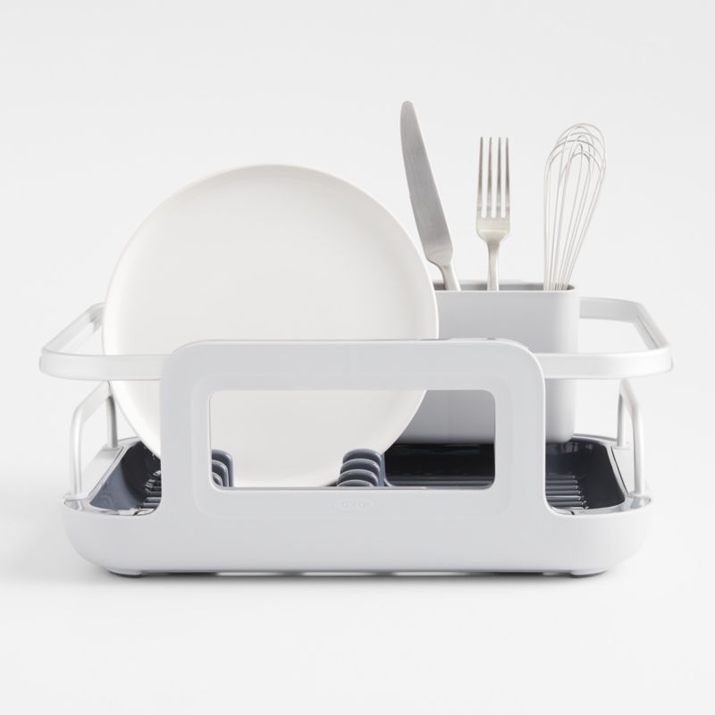 OXO Aluminum Fold Flat Dish Rack