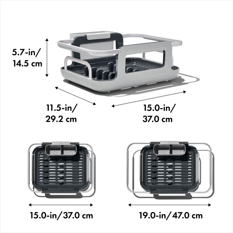 OXO ® Over-the-Sink Dish Rack - image 8 of 12