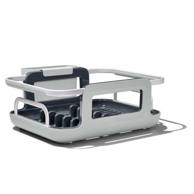 OXO Over-the-Sink Dish Rack + Reviews | Crate & Barrel