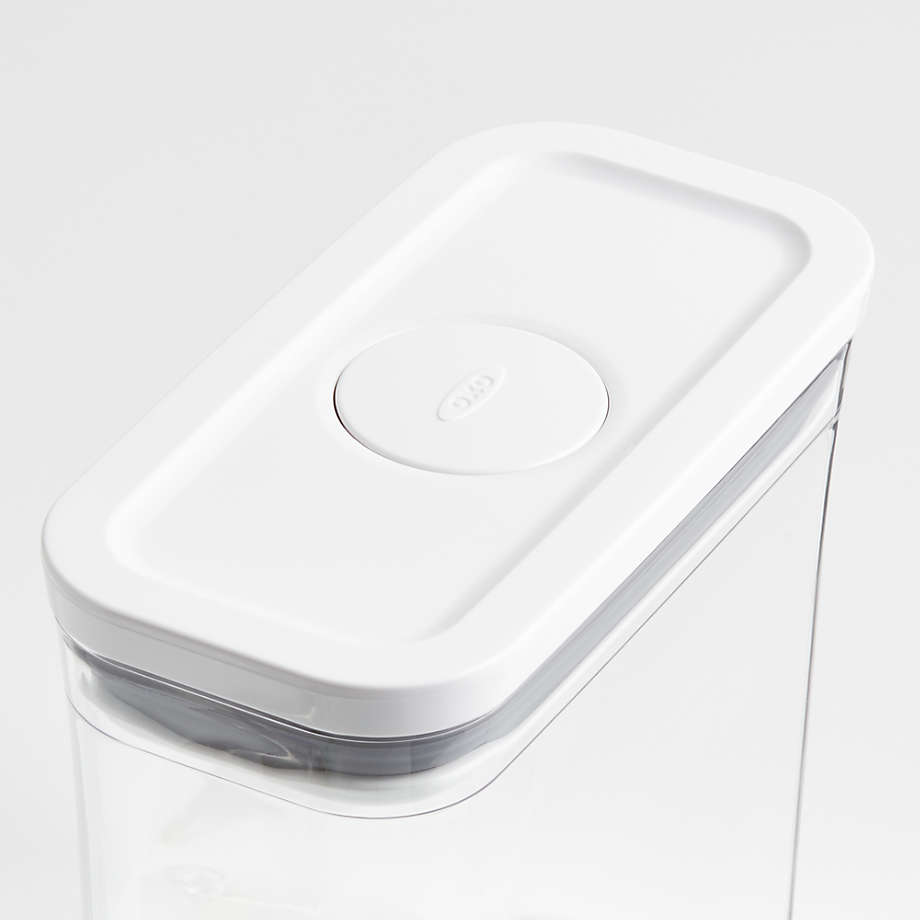 OXO Good Grips Shorter Slim Rectangular Pop Container, 1.2 qt - Food 4 Less