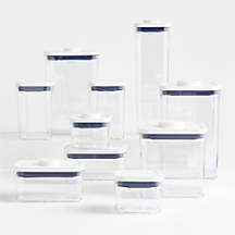 OXO POP 10-Piece Airtight Food Storage Container Set + Reviews | Crate & Barrel
