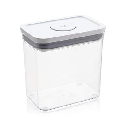 OXO POP 3.7-Qt Tall Rectangular Airtight Food Storage Container + Reviews, Crate & Barrel Canada