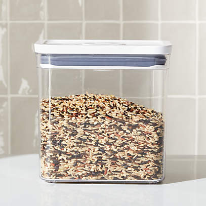 OXO Good Grips POP Container, Rectangle Short 1.7 qt.