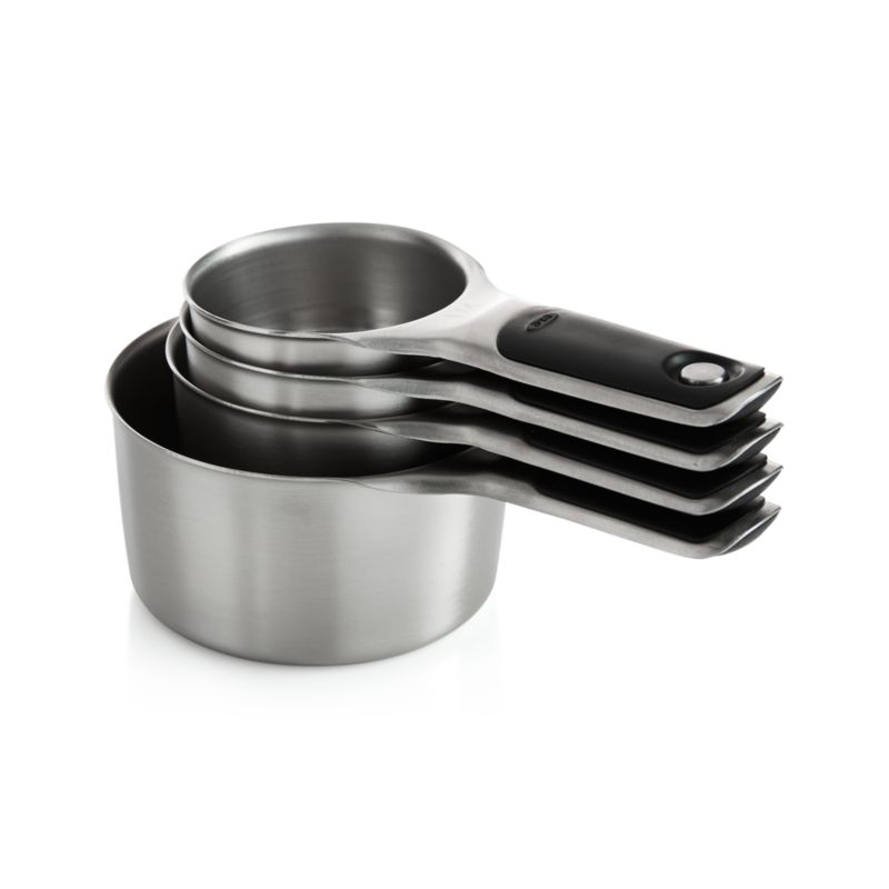 OXO ® Stainless Steel Magnetic Measuring Cups, Set of 4 - image 9 of 10