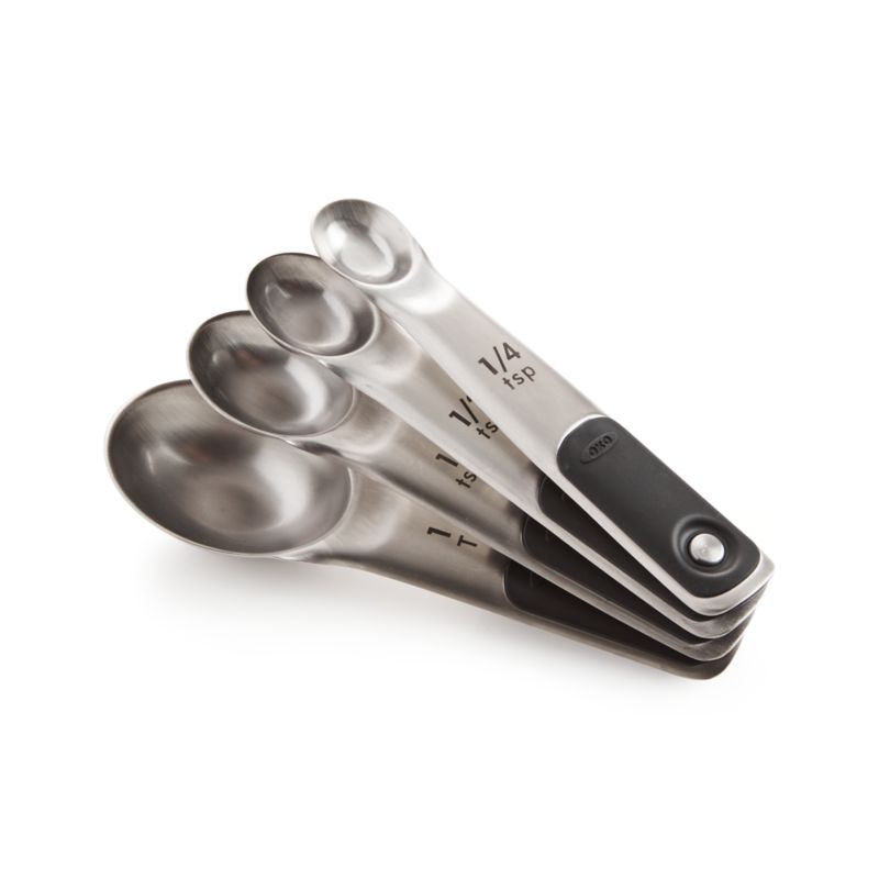 OXO ® Stainless Steel Magnetic Measuring Spoons, Set of 4 - image 5 of 6