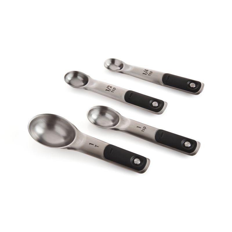 OXO ® Stainless Steel Magnetic Measuring Spoons, Set of 4 - image 4 of 6