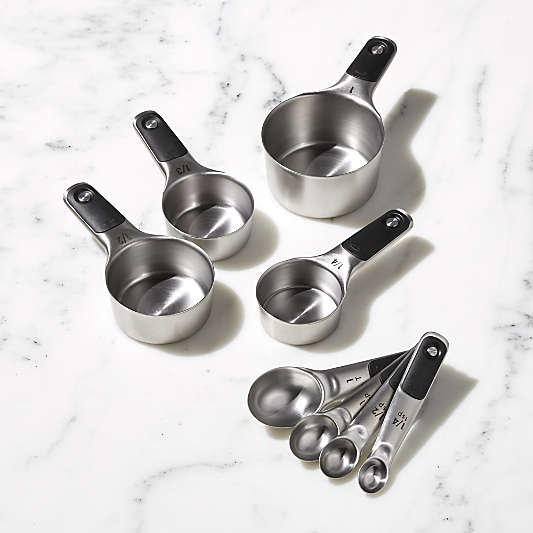 OXO ® Stainless Steel Magnetic Measuring Cups, Set of 4