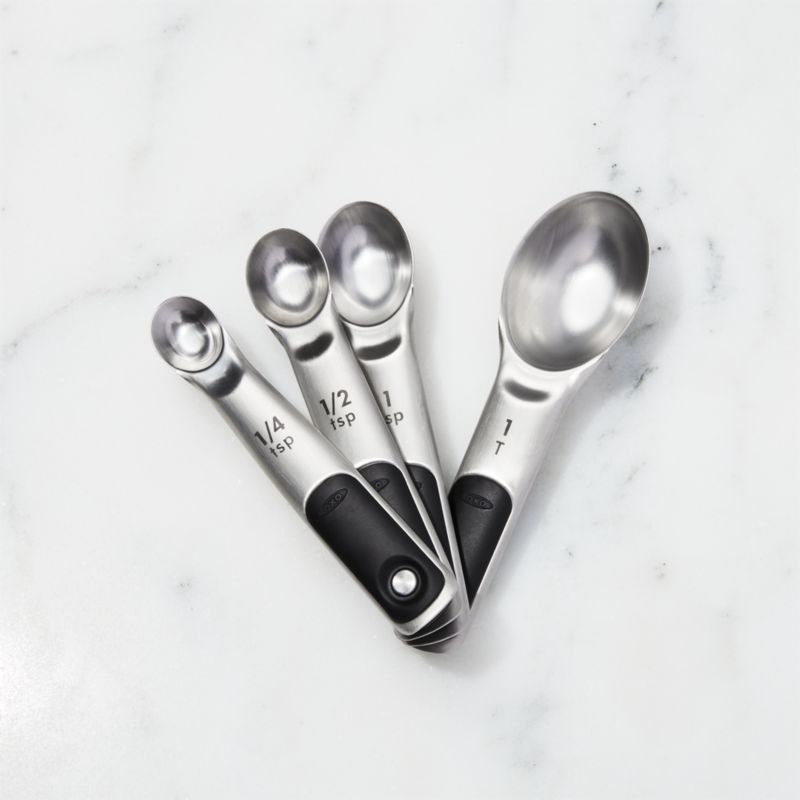 OXO Good Grips 4 PC Stainless Steel Magnetic Measuring Cups Set