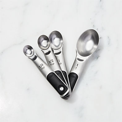 View OXO ® Stainless Steel Magnetic Measuring Spoons, Set of 4 details