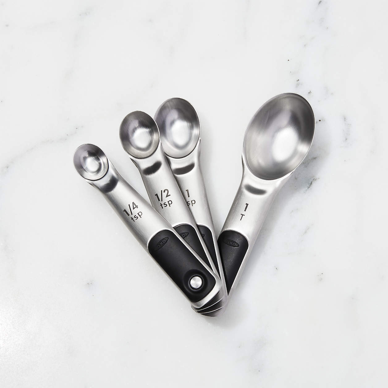 OXO Stainless Steel Magnetic Measuring Spoons