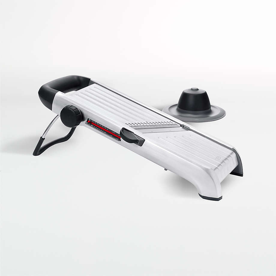 OXO Stainless Steel Mandoline Slicer + Reviews | Crate & Barrel