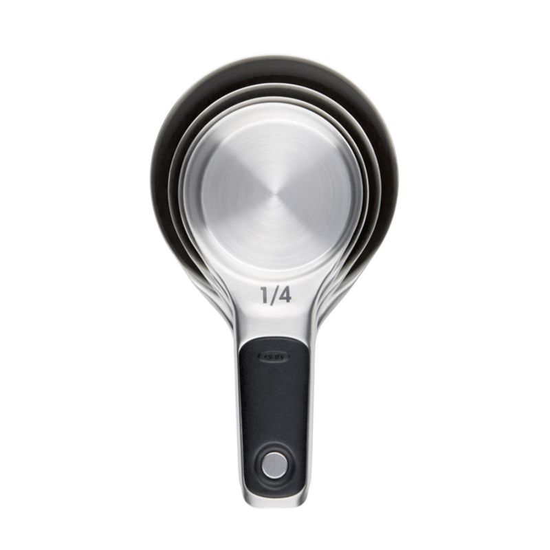 OXO ® Stainless Steel Magnetic Measuring Cups, Set of 4 - image 8 of 10