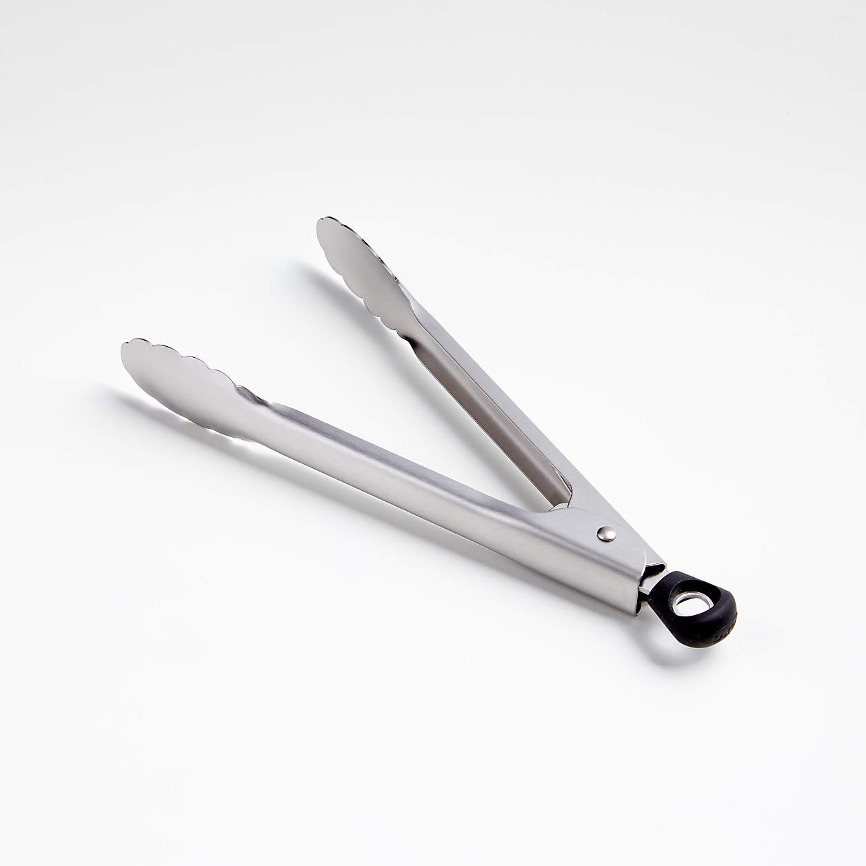 OXO 7 Stainless Steel Mini Tongs Reviews Crate Barrel   Oxo 7 Stainless Steel Mini Tongs 