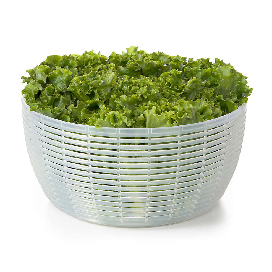 KucheCraft Salad Spinner Large 6.3 Qt, Manual Lettuce Spinner