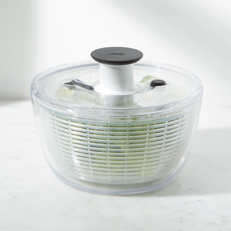 OXO Stainless Steel Salad Spinner, Cooking and Baking Helpers - Lehman's