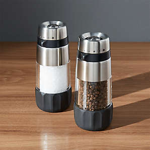 Olde Thompson Salt and Pepper Shakers Set + Reviews | Crate & Barrel