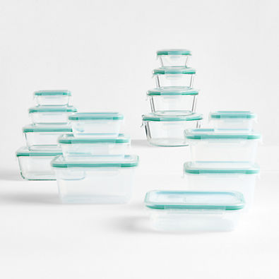 View OXO ® Snap 30-Piece Glass/Plastic Food Storage Container Set details